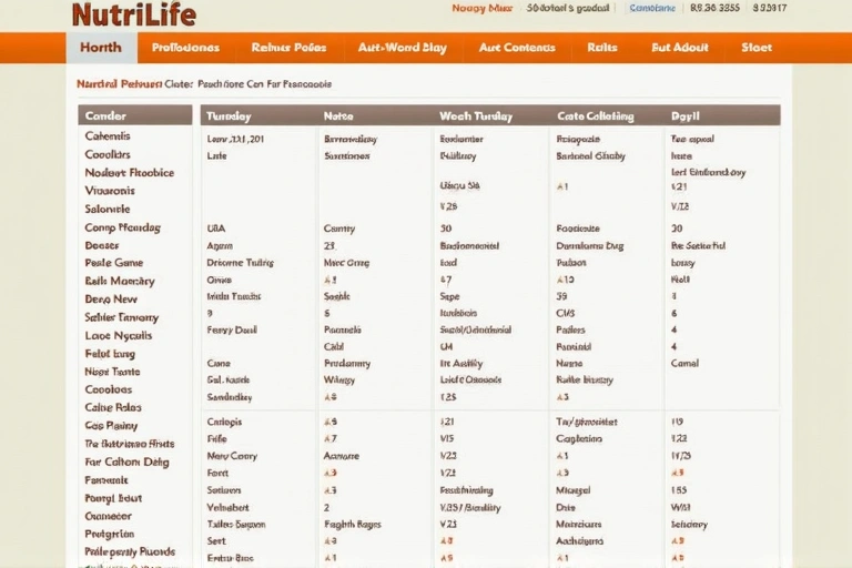 Calendar with marked dates for holidays