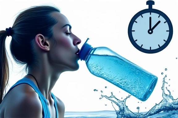 Hydration strategy for athletes